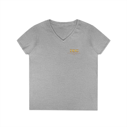 DDG Certified Degenerate Womens V-Neck T-Shirt