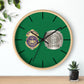 DSNY Supervisor/Sanitation Worker Wall Clock Personalized  - Green
