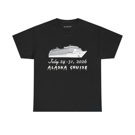 Personalized Alaska Cruise T‑Shirt — July 24–31, 2026 Cruise Souvenir Tee