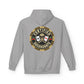 Certified Degenerate Hoodie - Poker Skull Chip Graphic