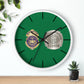 DSNY Supervisor/Sanitation Worker Wall Clock Personalized  - Green