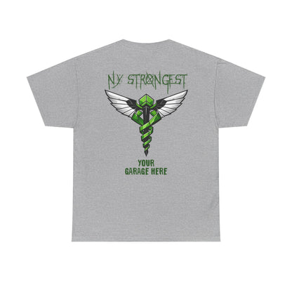 DSNY NY Strongest with Personalized Back T-Shirt