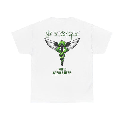 DSNY NY Strongest with Personalized Back T-Shirt