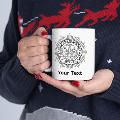 DSNY Sanitation Police Lieutenant Mug — (11oz/15oz)