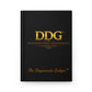 Distinguished Degenerate Ledger Hardcover Journal — Betting Tracker for Gamblers