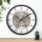 DSNY Sanitation Worker Wall Clock Personalized  - White
