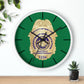 DSNY Superintendent Wall Clock Personalized  - Green