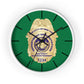 DSNY Superintendent Wall Clock Personalized  - Green