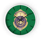 DSNY Supervisor Wall Clock Personalized  - Green
