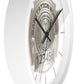 DSNY Sanitation Worker Wall Clock Personalized  - White