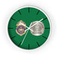 DSNY Supervisor/Sanitation Worker Wall Clock Personalized  - Green