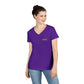 DDG Certified Degenerate Womens V-Neck T-Shirt