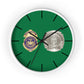 DSNY Supervisor/Sanitation Worker Wall Clock Personalized  - Green
