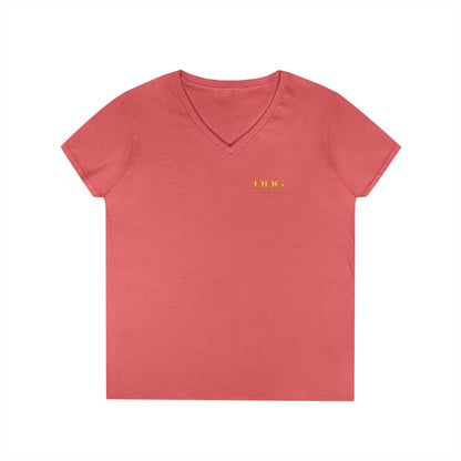 DDG Certified Degenerate Womens V-Neck T-Shirt