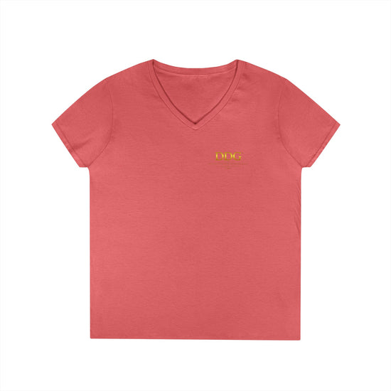 DDG Certified Degenerate Womens V-Neck T-Shirt