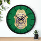 DSNY Superintendent Wall Clock Personalized  - Green