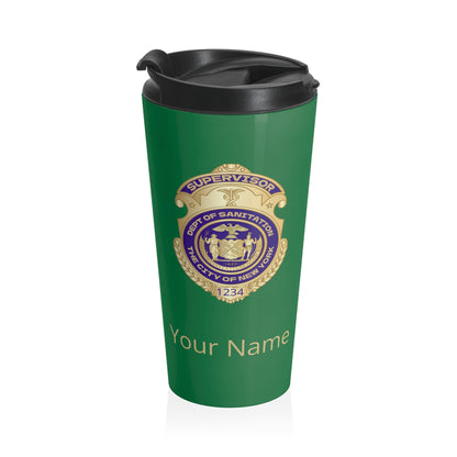 DSNY - Supervisor Personalized Travel Cup