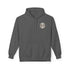 Personalized NY Strongest Green Stripe American Flag Fleece Hoodie with Sanitation Worker Badge