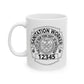 Personalized DSNY Sanitation Worker Mug — Custom Name & Badge Number (11oz/15oz)