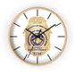 DSNY Superintendent Wall Clock Personalized - White