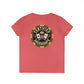 DDG Certified Degenerate Womens V-Neck T-Shirt