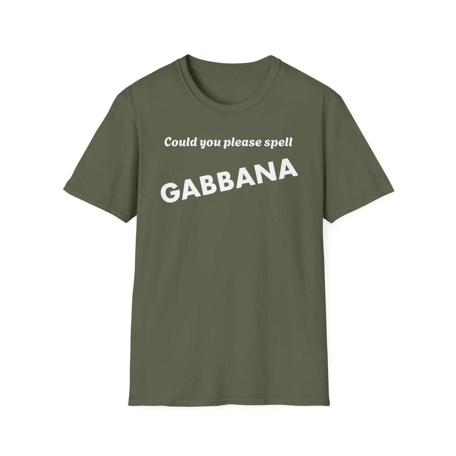 Could You Please Spell Gabbana Shirt | Devil Wears Prada Inspired Tee