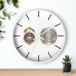 DSNY Supervisor/Sanitation Worker Wall Clock Personalized  - White