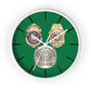 DSNY Superintendent/Supervisor/Sanitation Worker Wall Clock Personalized  - Green