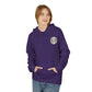 Personalized NY Strongest Green Stripe American Flag Fleece Hoodie with Sanitation Worker Badge
