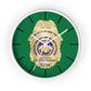 DSNY Superintendent Wall Clock Personalized  - Green