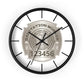 DSNY Sanitation Worker Wall Clock Personalized  - White