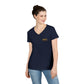 DDG Certified Degenerate Womens V-Neck T-Shirt