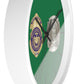 DSNY Supervisor/Sanitation Worker Wall Clock Personalized  - Green