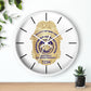 DSNY Superintendent Wall Clock Personalized - White