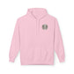 Personalized NY Strongest Green Stripe American Flag Fleece Hoodie with Sanitation Worker Badge - 3D Print Solutions LLC