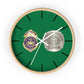 DSNY Supervisor/Sanitation Worker Wall Clock Personalized  - Green