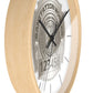 DSNY Sanitation Worker Wall Clock Personalized  - White