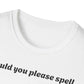Could You Please Spell Gabbana Shirt | Devil Wears Prada Inspired Tee