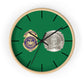 DSNY Supervisor/Sanitation Worker Wall Clock Personalized  - Green