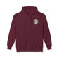 Personalized NY Strongest Green Stripe American Flag Fleece Hoodie with Sanitation Worker Badge - 3D Print Solutions LLC