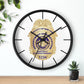 DSNY Superintendent Wall Clock Personalized - White
