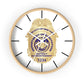 DSNY Superintendent Wall Clock Personalized - White