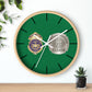 DSNY Supervisor/Sanitation Worker Wall Clock Personalized  - Green