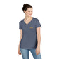 DDG Certified Degenerate Womens V-Neck T-Shirt