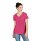 DDG Certified Degenerate Womens V-Neck T-Shirt