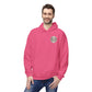 Personalized NY Strongest Green Stripe American Flag Fleece Hoodie with Sanitation Worker Badge - 3D Print Solutions LLC