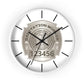 DSNY Sanitation Worker Wall Clock Personalized  - White