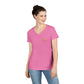 DDG Certified Degenerate Womens V-Neck T-Shirt