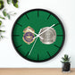 DSNY Supervisor/Sanitation Worker Wall Clock Personalized  - Green