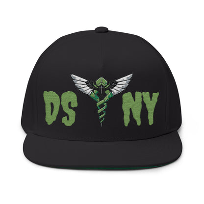DSNY Embroidered Flat Bill Cap